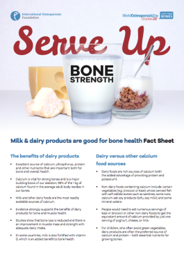 FACTSHEETS - 2015 - Serve Up Dairy Products